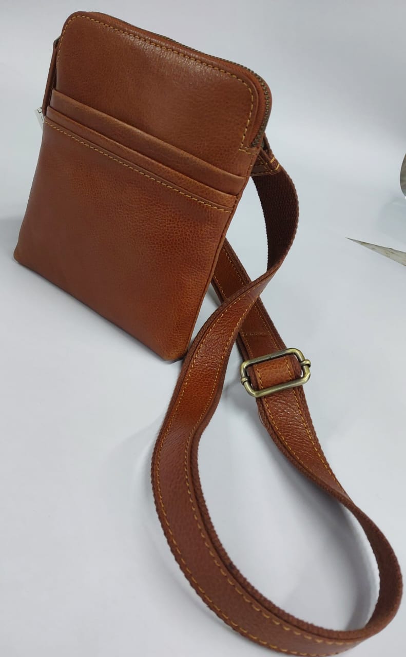 Leather Messenger Bag
